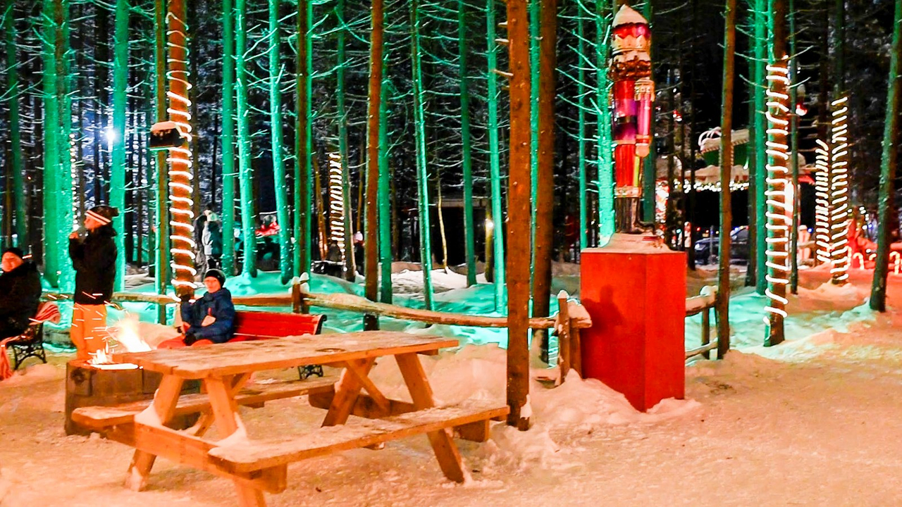 Le Woodooliparc de Scott vous offre une immersion féérique dans la magie de Noël