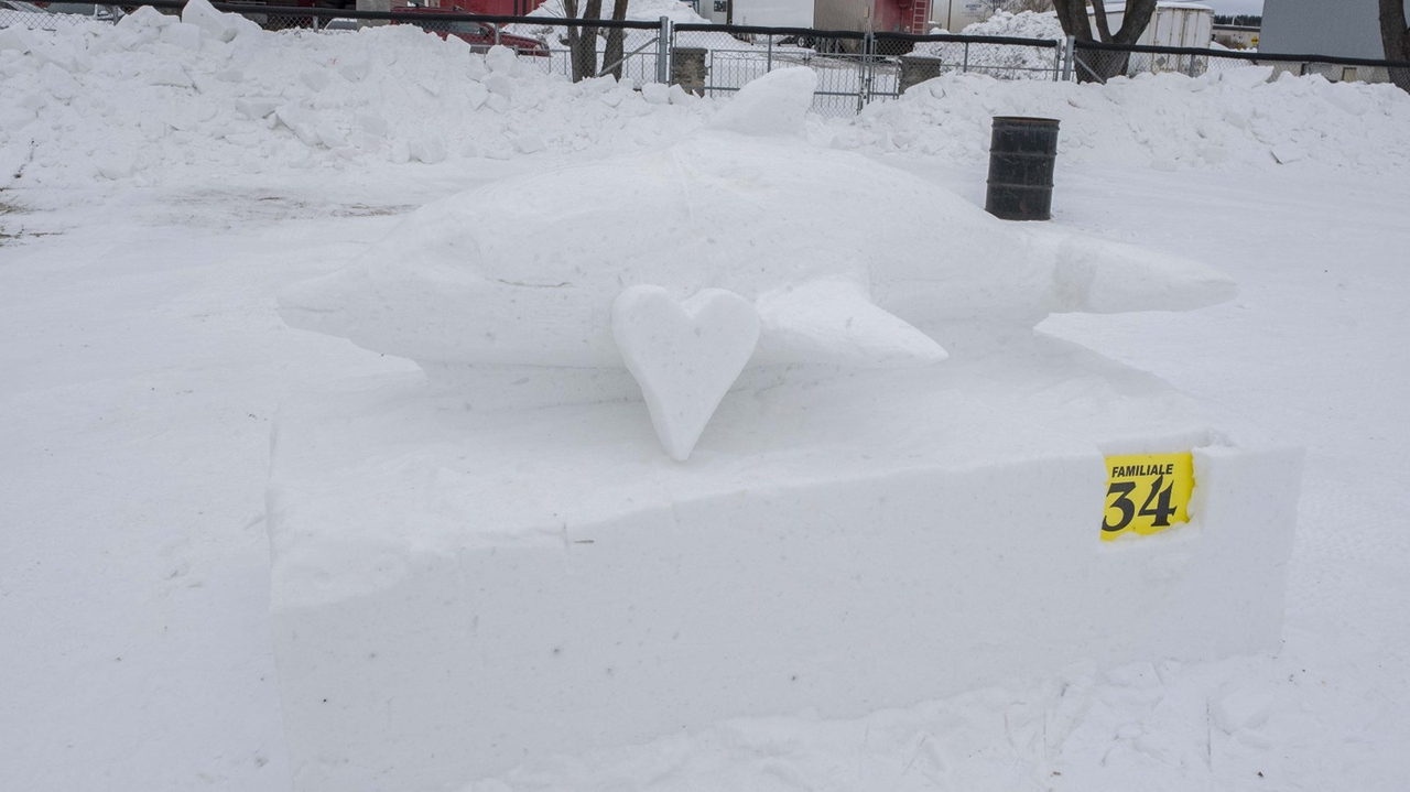 Découvrez tous les résultats du concours de sculptures sur neige de Saint-Georges