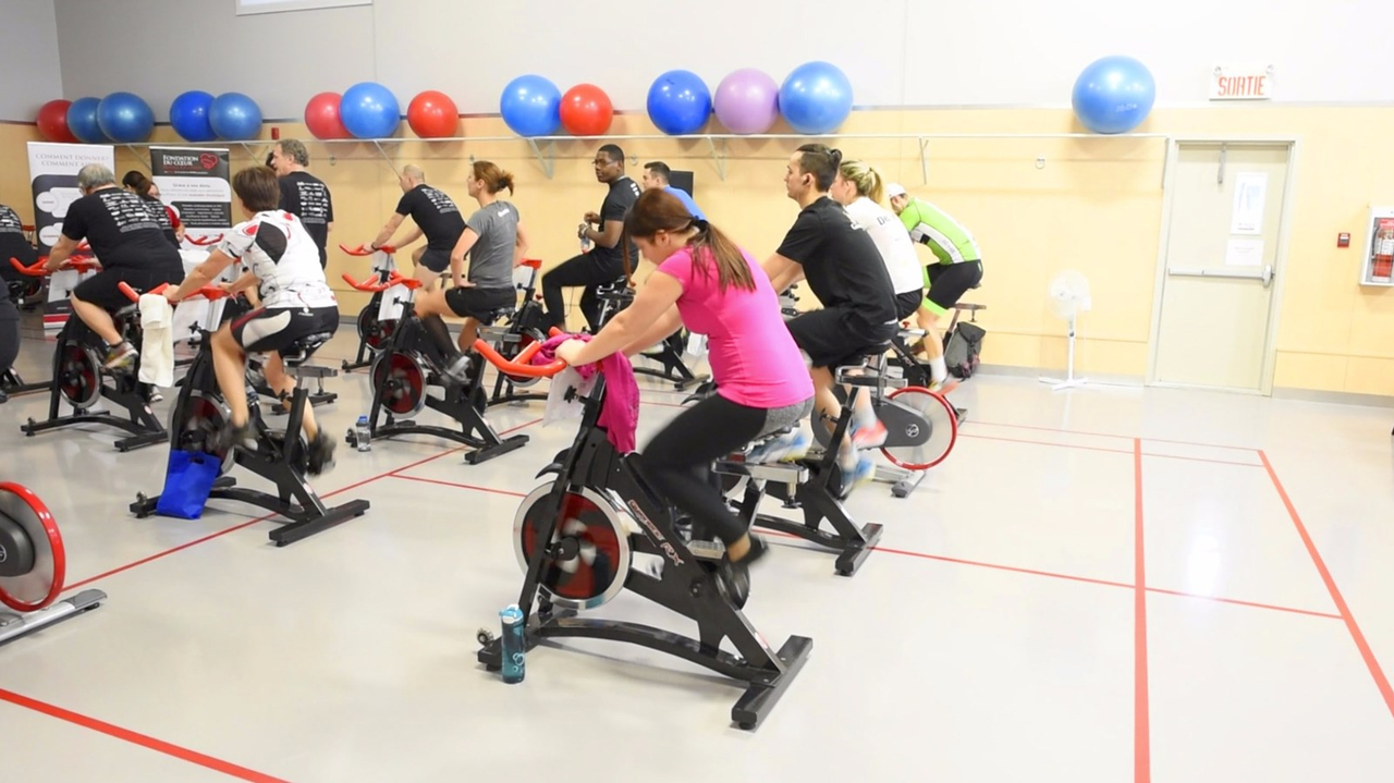 Coup d'envoi du 4e « Cardio-thon du coeur » : 12h de défi à relever en équipes