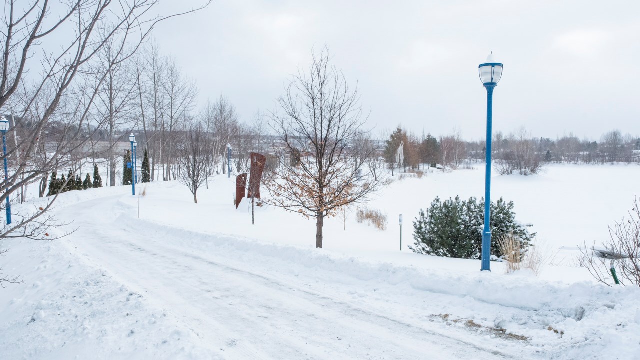 Quelques images avant et après le passage de la tempête à Saint-Georges