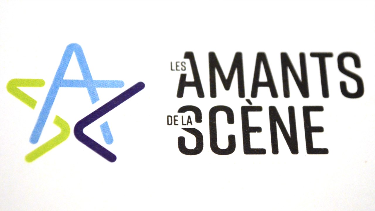 Voici le nouveau logo des Amants de la scène.