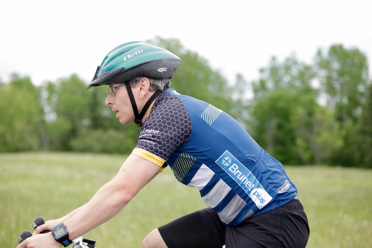 La grêle, le vent, la pluie : rien n'arrête les cyclistes du Défi Tour de Beauce 2017