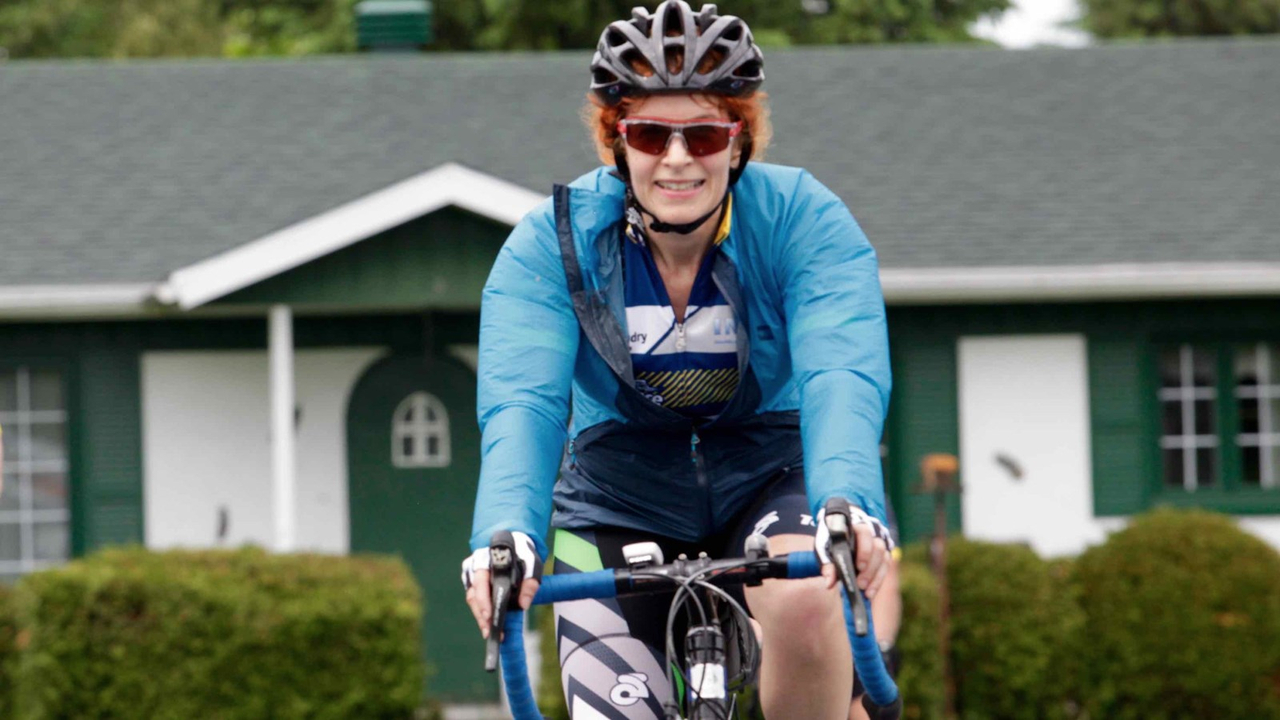 La grêle, le vent, la pluie : rien n'arrête les cyclistes du Défi Tour de Beauce 2017