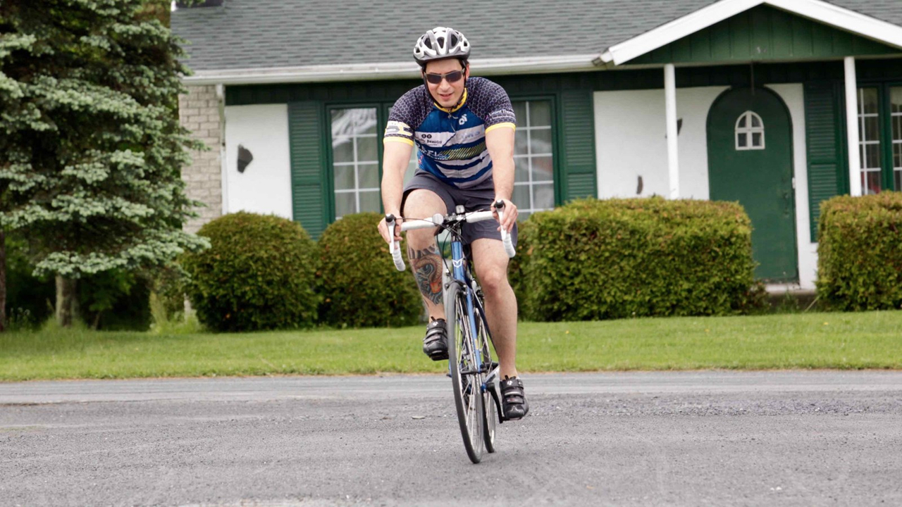 La grêle, le vent, la pluie : rien n'arrête les cyclistes du Défi Tour de Beauce 2017