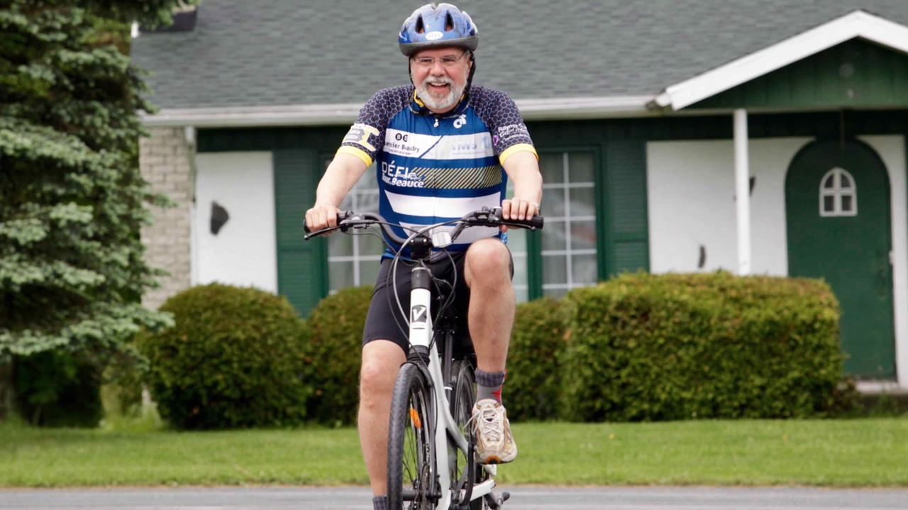 La grêle, le vent, la pluie : rien n'arrête les cyclistes du Défi Tour de Beauce 2017