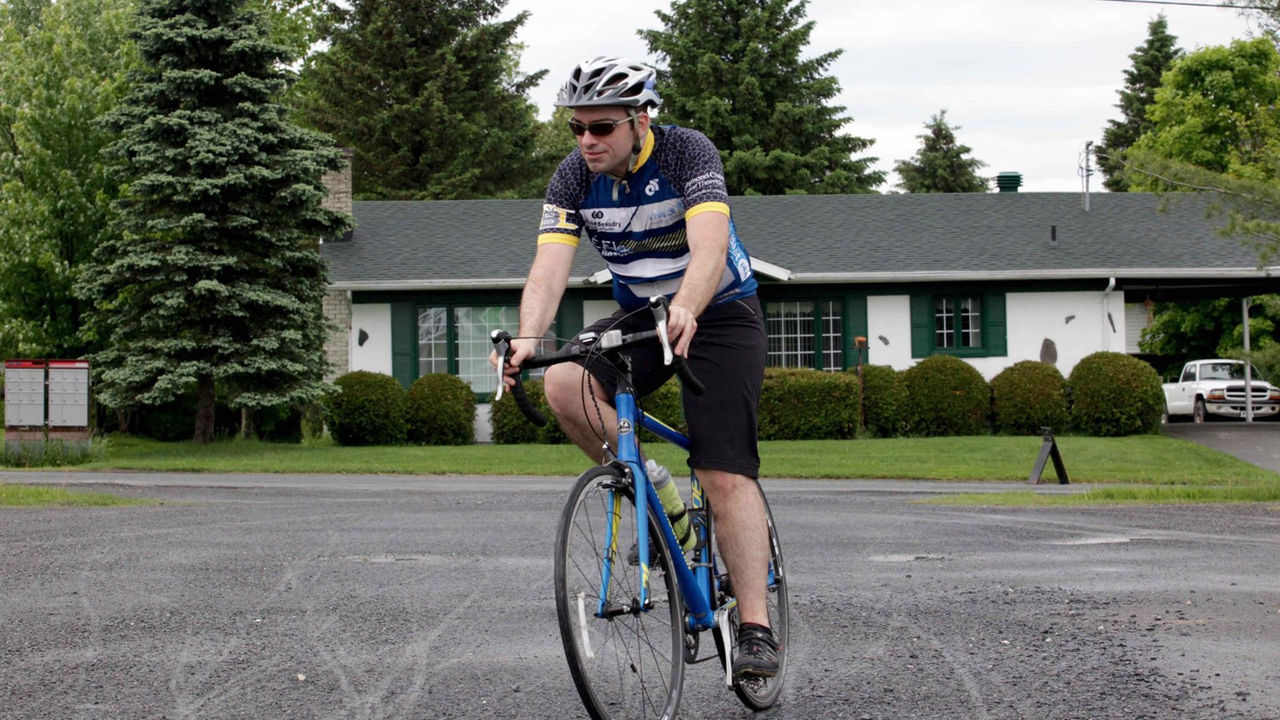 La grêle, le vent, la pluie : rien n'arrête les cyclistes du Défi Tour de Beauce 2017