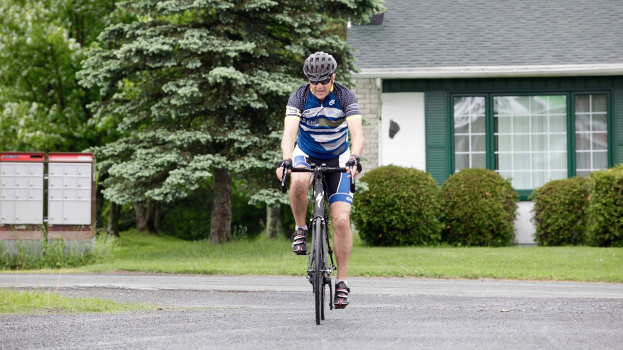 La grêle, le vent, la pluie : rien n'arrête les cyclistes du Défi Tour de Beauce 2017
