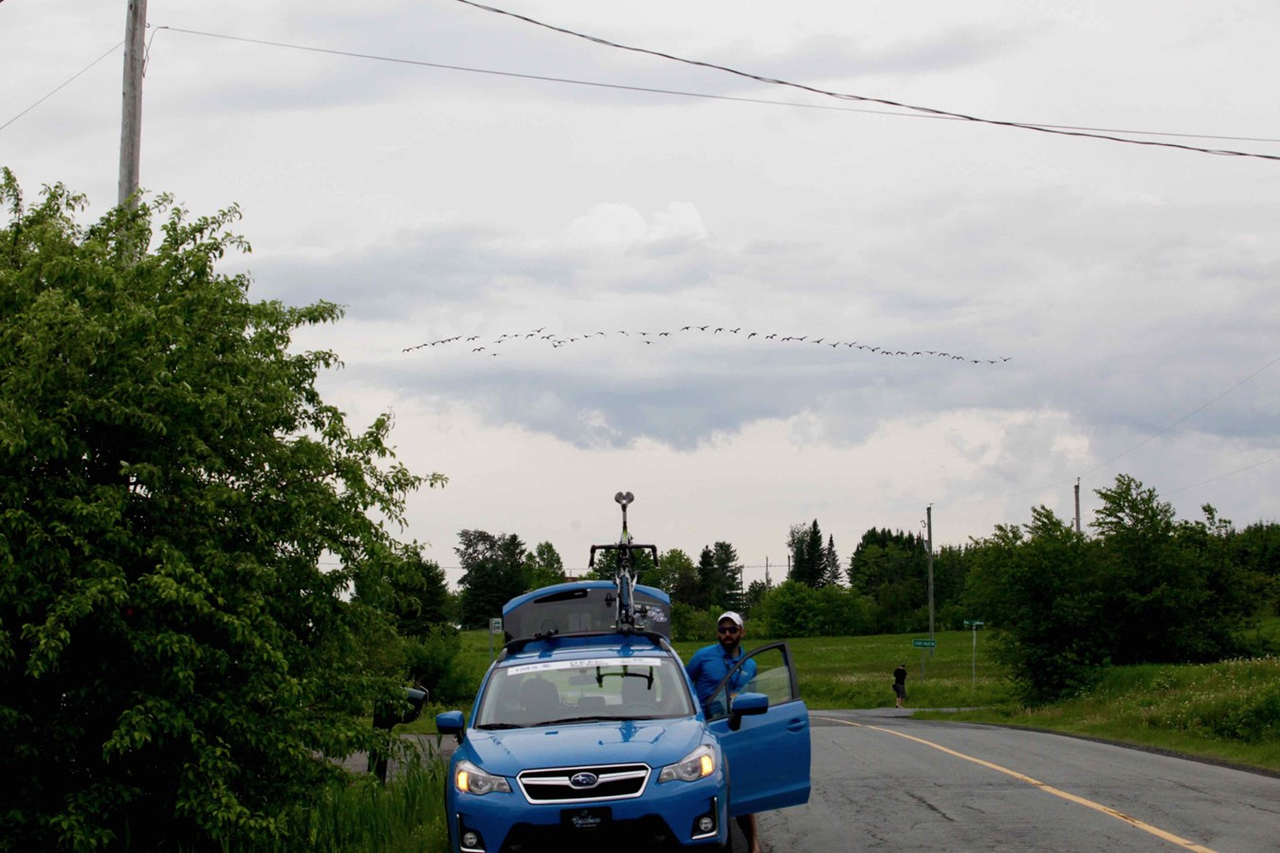 La grêle, le vent, la pluie : rien n'arrête les cyclistes du Défi Tour de Beauce 2017