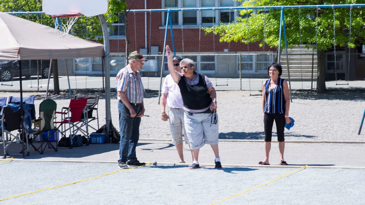 Plusieurs centaines de personnes ont profité du soleil au Festival sportif de Sainte-Marie