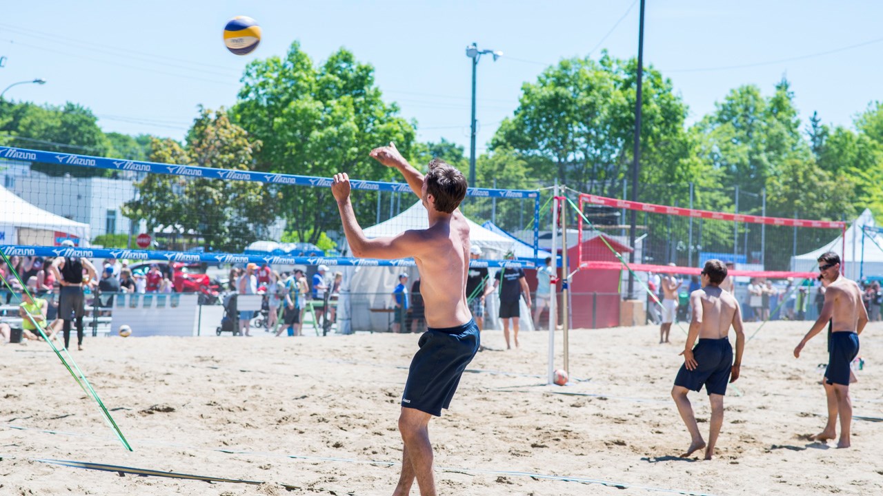 Plusieurs centaines de personnes ont profité du soleil au Festival sportif de Sainte-Marie