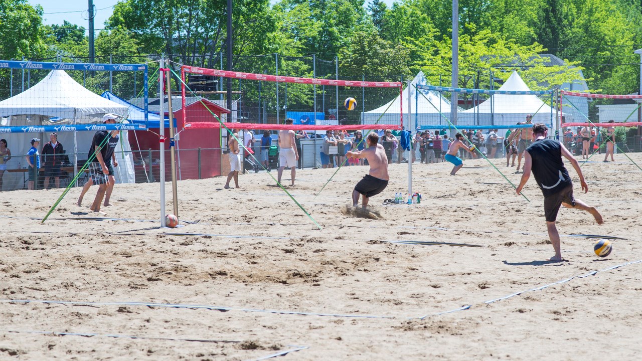 Plusieurs centaines de personnes ont profité du soleil au Festival sportif de Sainte-Marie