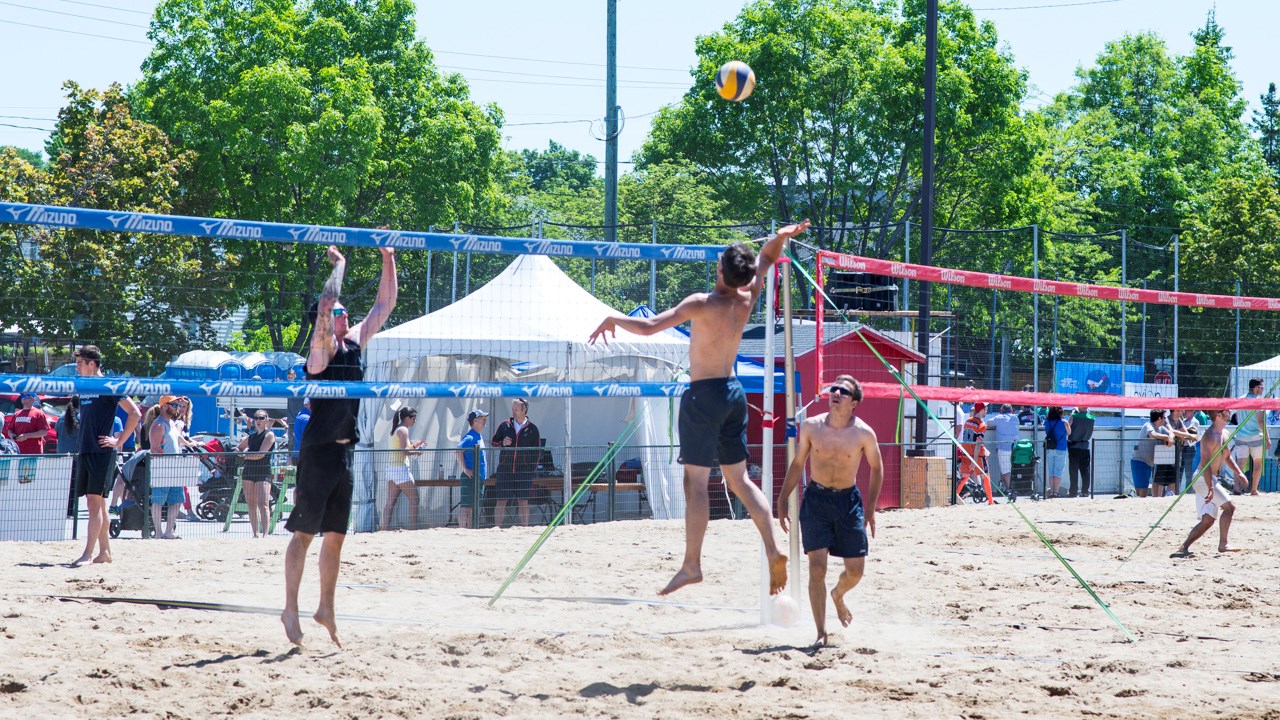 Plusieurs centaines de personnes ont profité du soleil au Festival sportif de Sainte-Marie