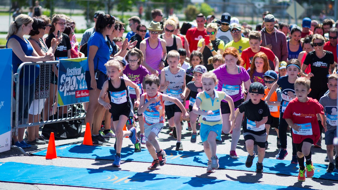 Plusieurs centaines de personnes ont profité du soleil au Festival sportif de Sainte-Marie