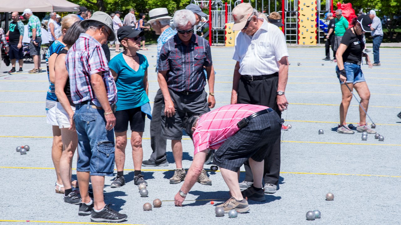 Plusieurs centaines de personnes ont profité du soleil au Festival sportif de Sainte-Marie