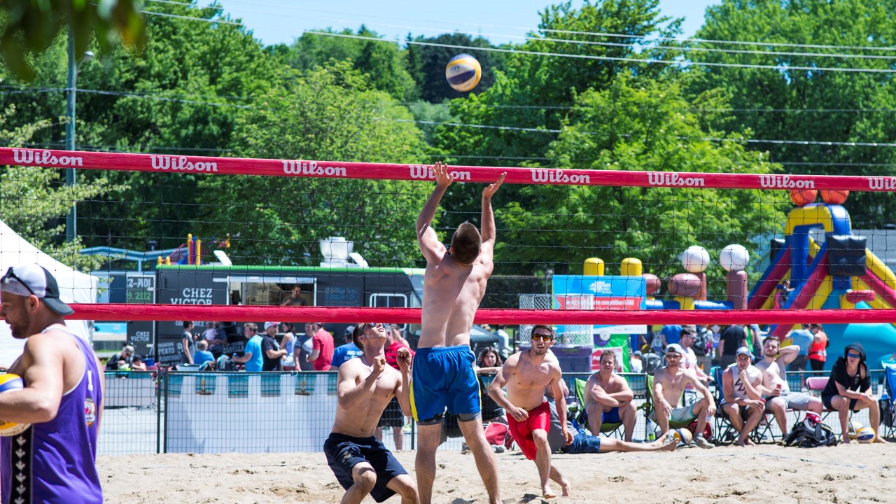 Plusieurs centaines de personnes ont profité du soleil au Festival sportif de Sainte-Marie