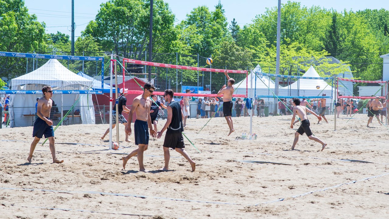 Plusieurs centaines de personnes ont profité du soleil au Festival sportif de Sainte-Marie