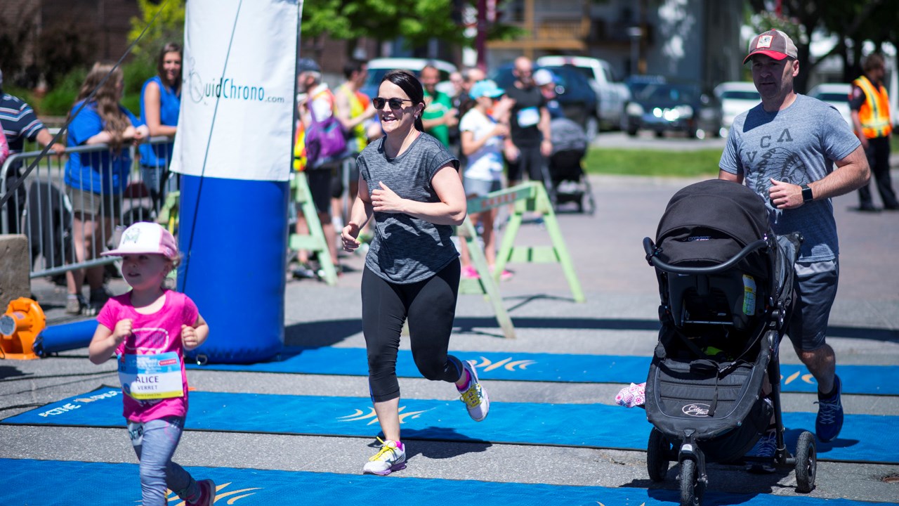 Plusieurs centaines de personnes ont profité du soleil au Festival sportif de Sainte-Marie
