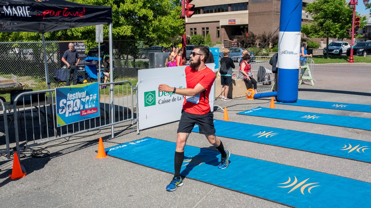 Plusieurs centaines de personnes ont profité du soleil au Festival sportif de Sainte-Marie
