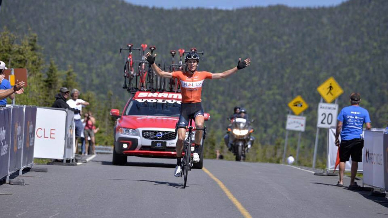 C'est l'Ontarien Matteo Dal-Cin qui a remporté la 2e étape du Tour de Beauce.