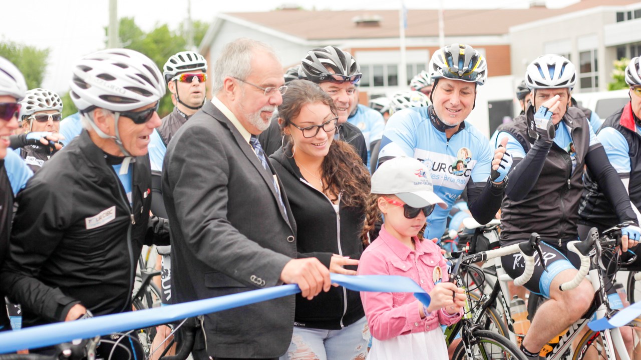 Quatre jours de vélo et 600 km pédalés pour les enfants atteints de cancer