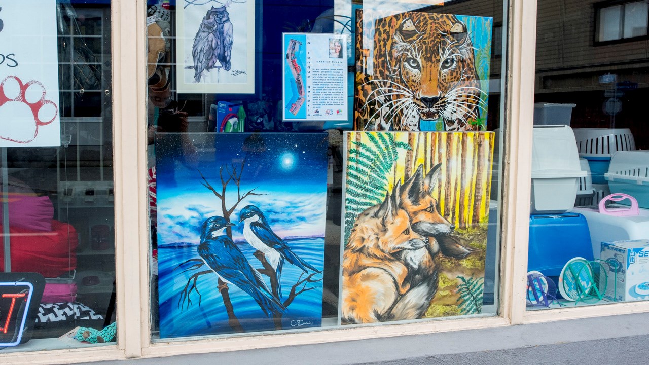Une trentaine d'artistes prennent possession du centre-ville de Saint-Georges