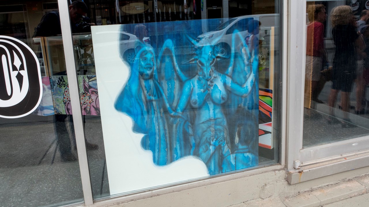Une trentaine d'artistes prennent possession du centre-ville de Saint-Georges