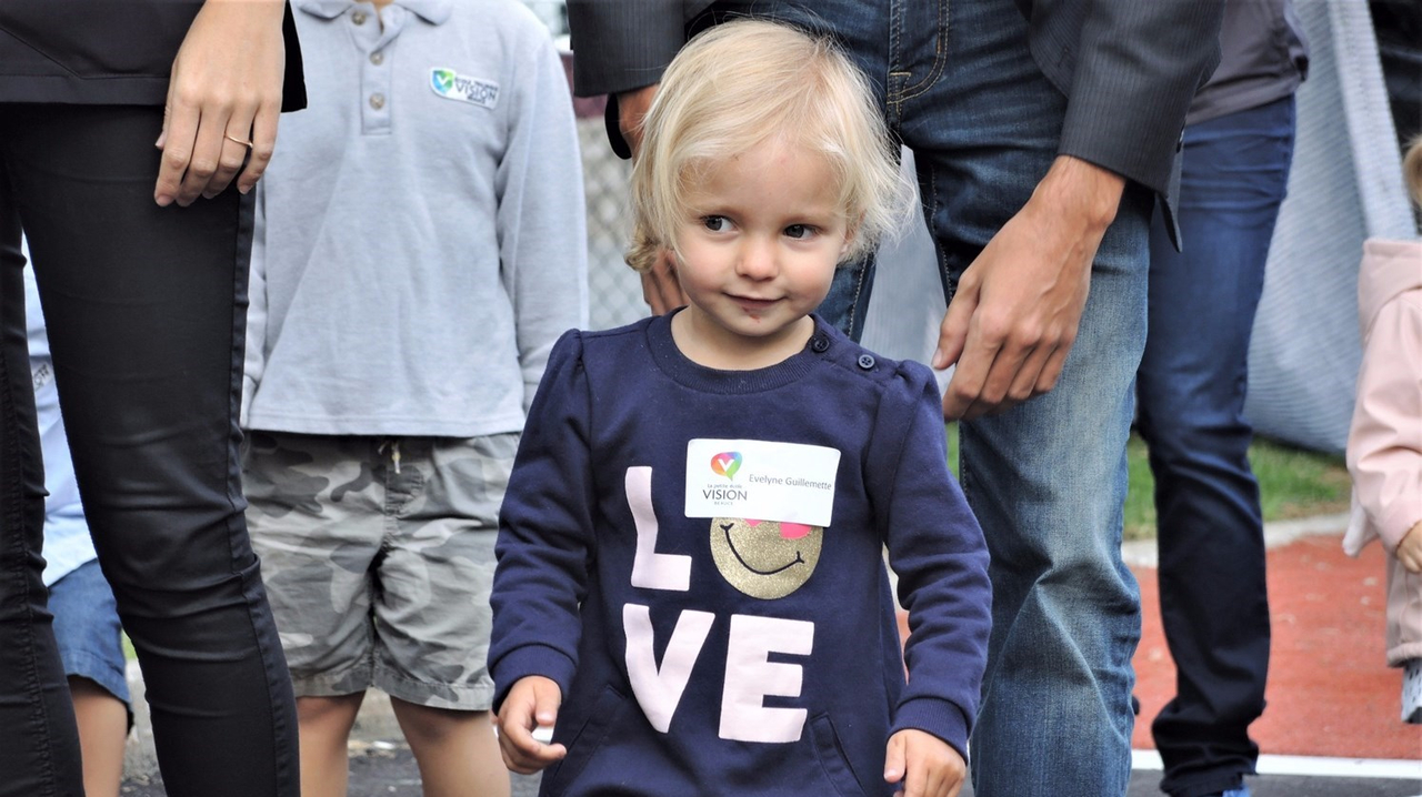 La petite école Vision Beauce est une école d'immersion anglaise destinée aux enfants de 2 à 4 ans.