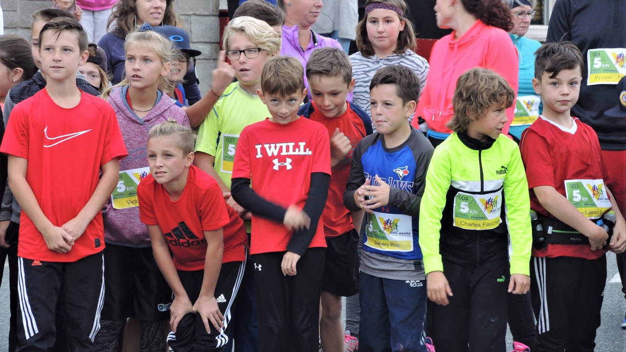 Plus de 200 coureurs participent au Défi Santé Vision Beauce