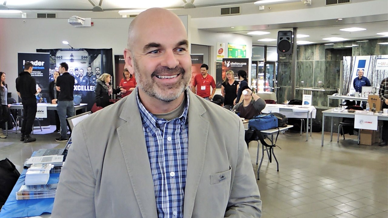 Stéphane Quirion, directeur du Centre intégré de mécanique industrielle de la Chaudière (CIMIC).
