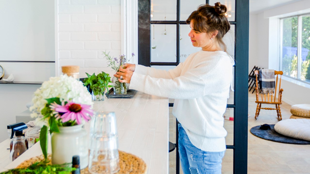 La boutique PUR, un espace consacré au bien-être et aux bienfaits des produits naturels