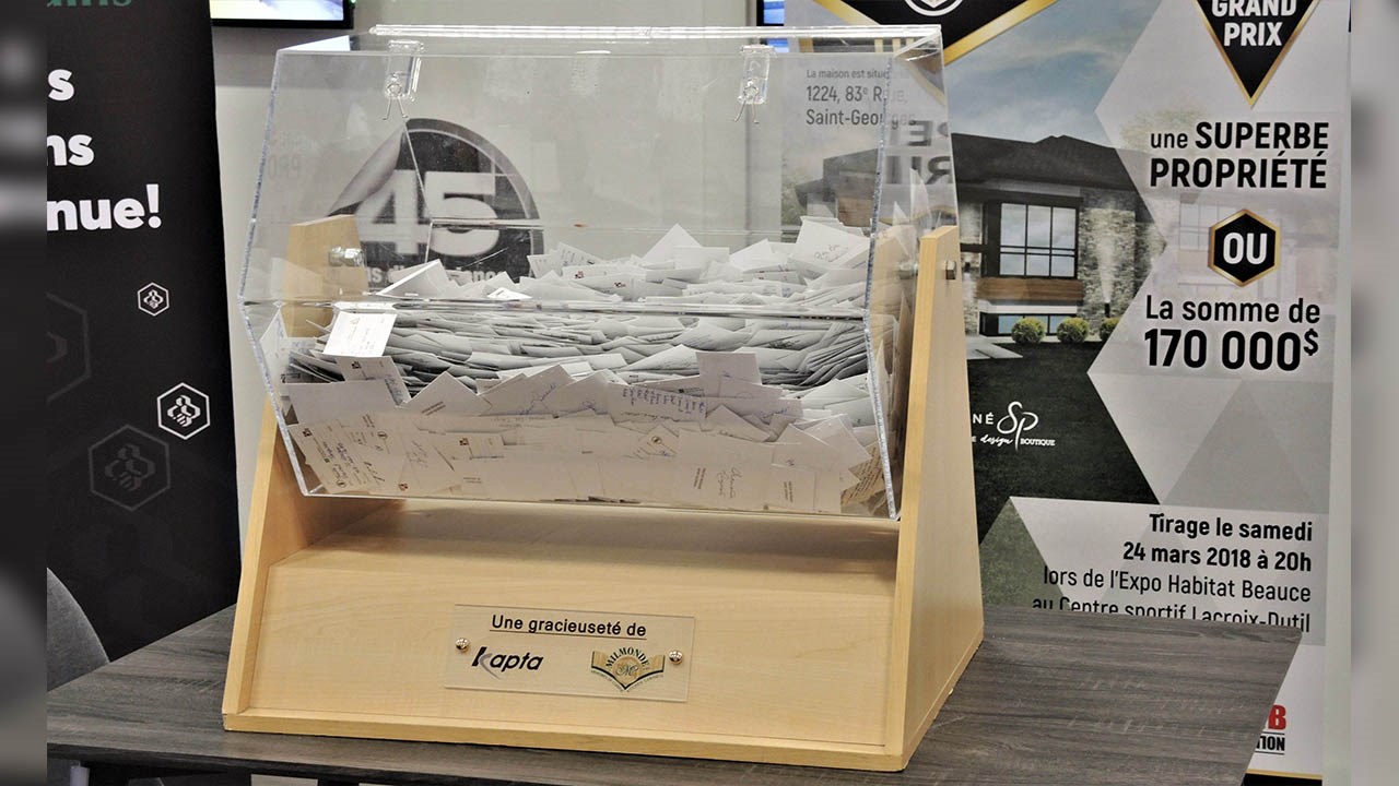 Un total de 3 585 billets ont été vendus pour la Maison Moisson Beauce 2018, au coût unitaire de 100 $. Une somme de 358 500 $ a donc été récoltée pour la banque alimentaire de Saint-Georges grâce à cette campagne de financement.