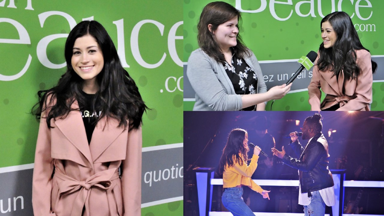 Chloé Doyon, participante de Saint-Georges à l'émission de télévision La Voix VI, était dans les bureaux d'EnBeauce.com mardi le 3 avril 2018, afin de discuter de sa participation aux auditions à l'aveugle et aux duels, ainsi que de ce qui sera présenté dans le prochain épisode, soit les chants de bataille.