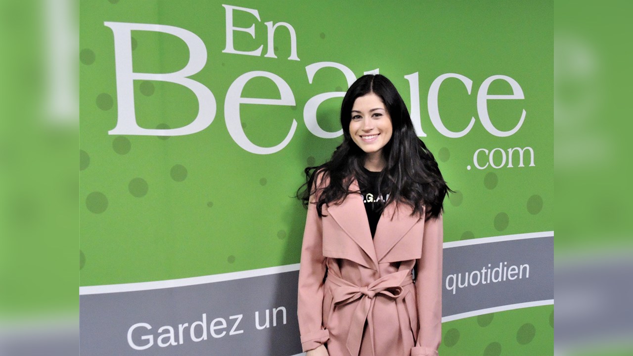 Chloé Doyon, de Saint-Georges, participante à La Voix VI dans l'équipe de Garou.