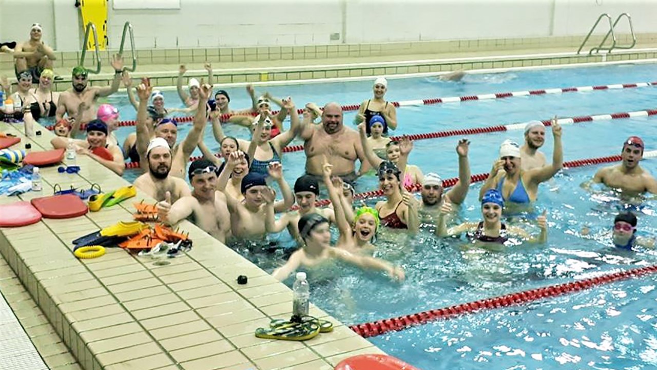 La Ville de Sainte-Marie s’est mobilisée pour la prévention du suicide lors du samedi 7 avril 2018, dans le cadre de son événement « Je nage pour la vie », qui a eu lieu à la piscine de la municipalité.