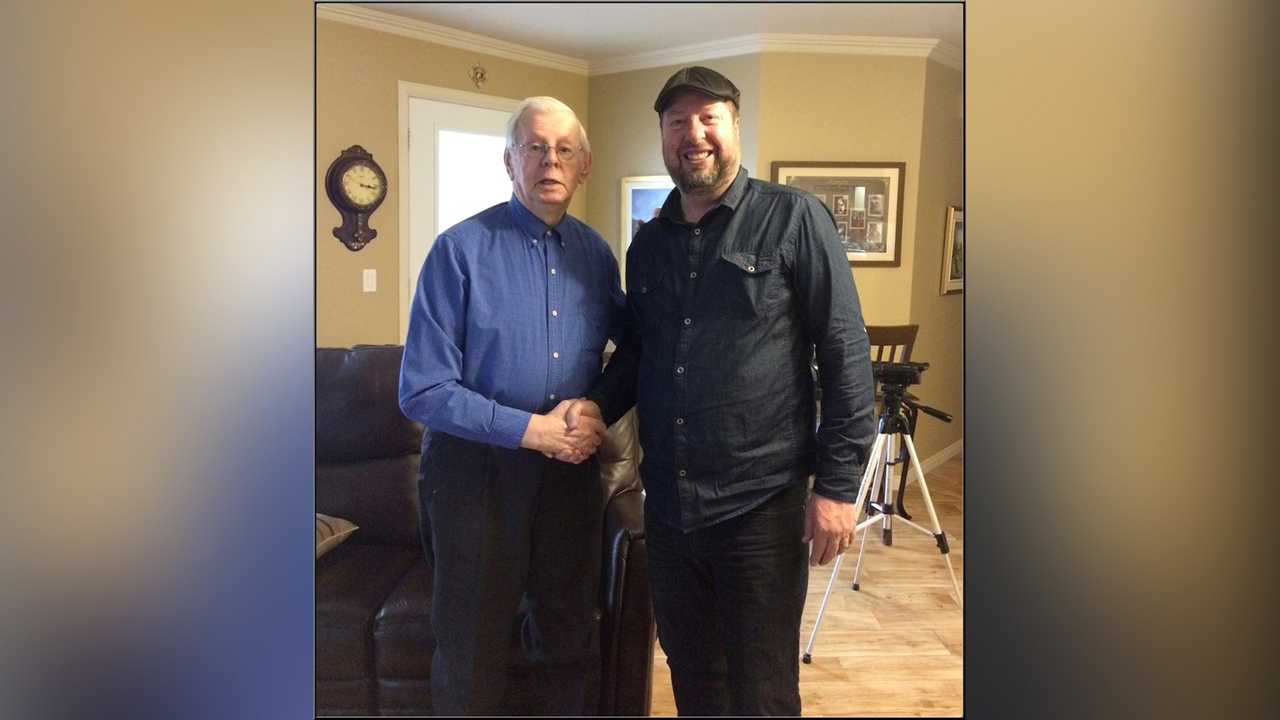 Normand DeLessard rencontre M. Fabien Roy, 90 ans, qui parle de son avenir