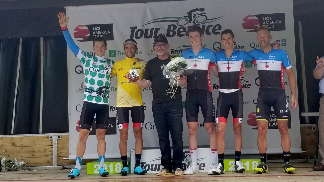 Un Québécois remporte le 33e Tour de Beauce
