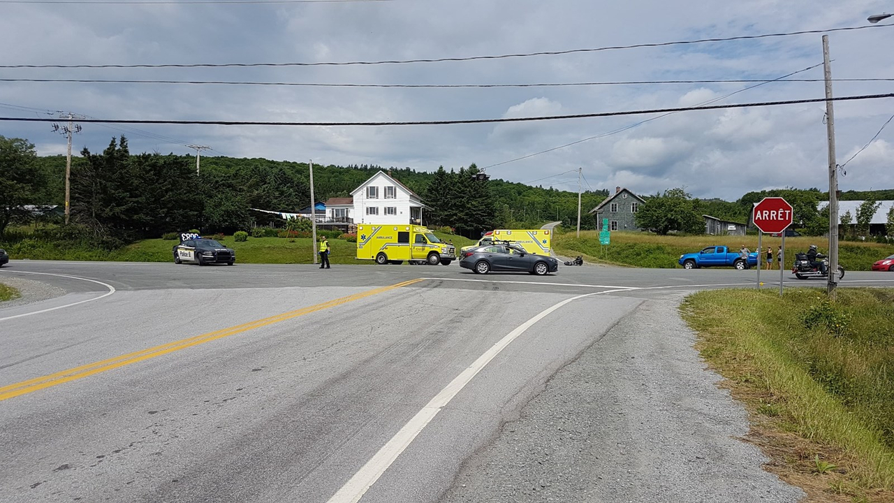 Accident mortel sur la route 112 à Sacré-Coeur-de-Jésus