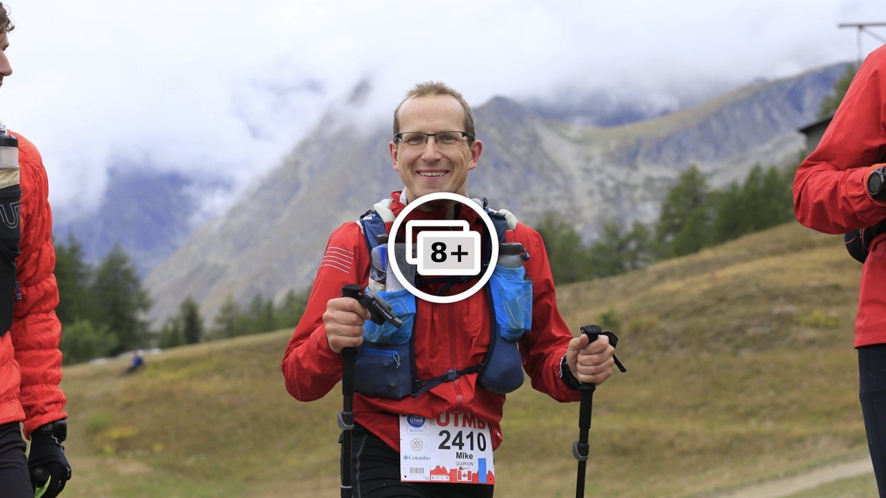 Originaire de la Beauce, il termine une course de 46h dans les Alpes