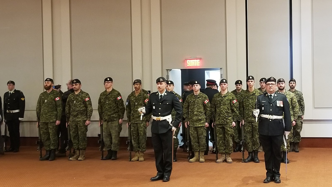 Trois honneurs de bataille pour le Régiment de la Chaudière
