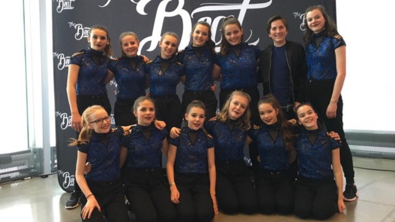 La troupe de danse des Lynx de nouveau championne