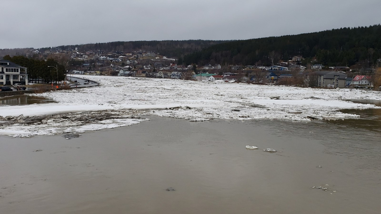 Inondations printanières : Beauceville et St-Joseph le niveau de la rivière en hausse