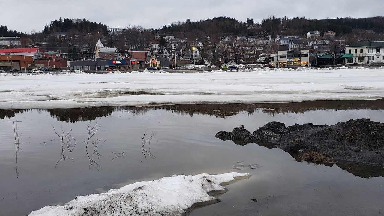 Inondations printanières : Beauceville et St-Joseph le niveau de la rivière en hausse