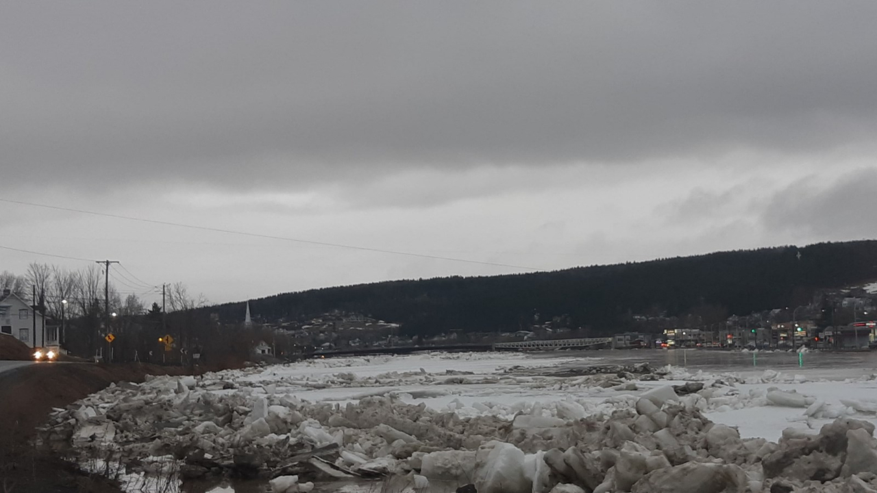 Inondations printanières : Beauceville et St-Joseph le niveau de la rivière en hausse