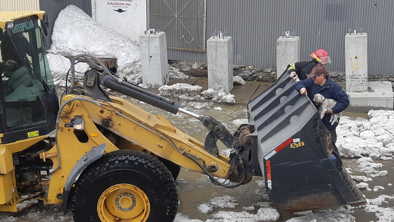Le maire de Beauceville fait le point sur les inondations