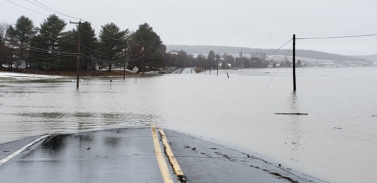 Inondations : coupures d’électricité à Beauceville