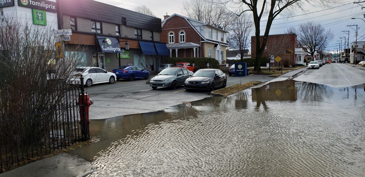 Inondations : une crue de 100 ans à Sainte-Marie
