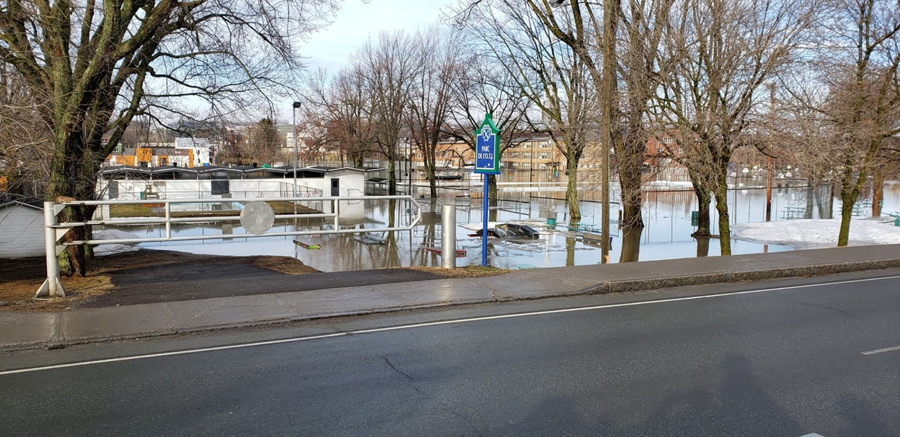 Inondations : une crue de 100 ans à Sainte-Marie