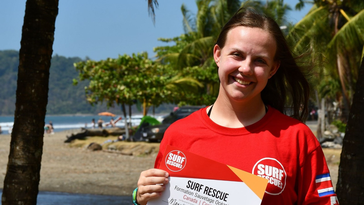 Expérience de sauvetage dans le sud pour Marylène Bouchard Racine