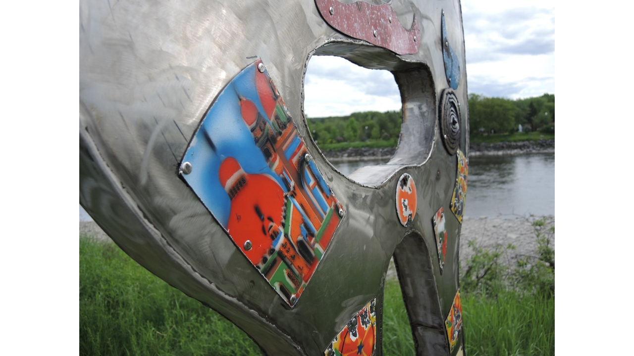 10 nouvelles sculptures peuplent les berges de la Chaudière