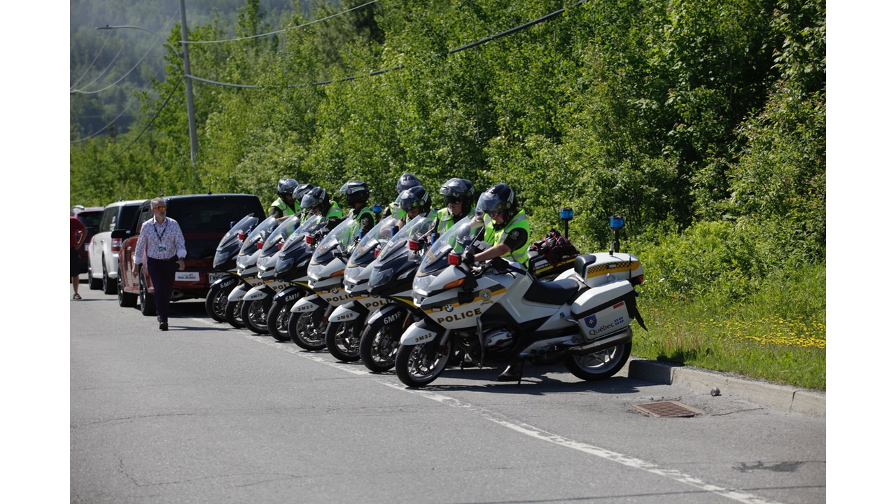 C'est un départ pour le Tour de Beauce !